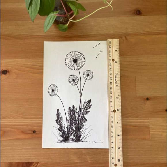 New Original Signed Artwork Ink on Paper - Picture 4 of 4